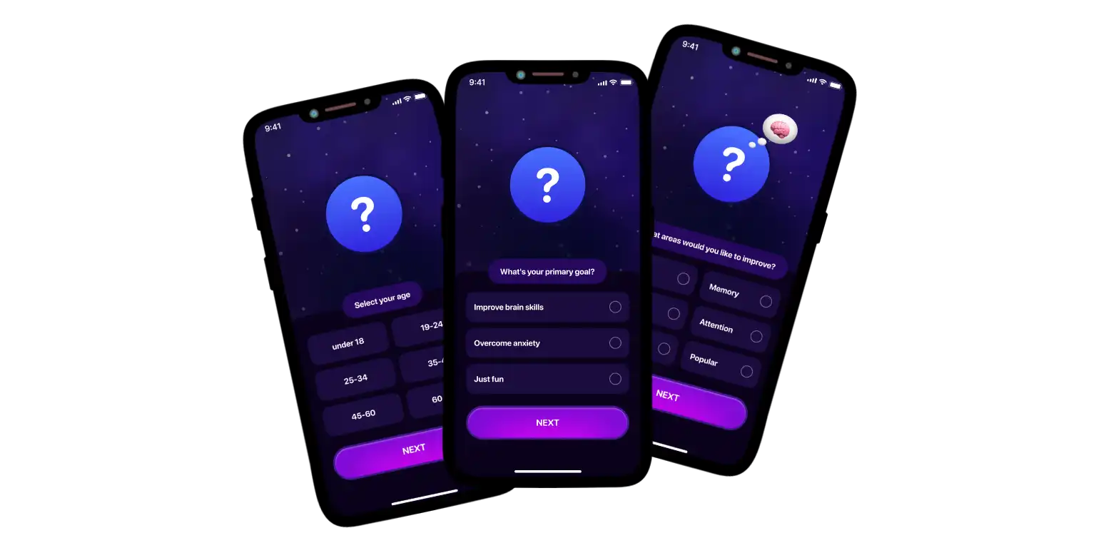 Demonstration of Mind Elevate interface.